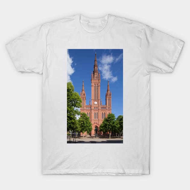 Market Church, Wiesbaden T-Shirt by Kruegerfoto